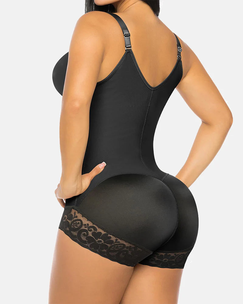 Overbust Fajas Colombianas Shapewear for Women Tummy Control Brief Shaper for Summer Shorts and Skirts