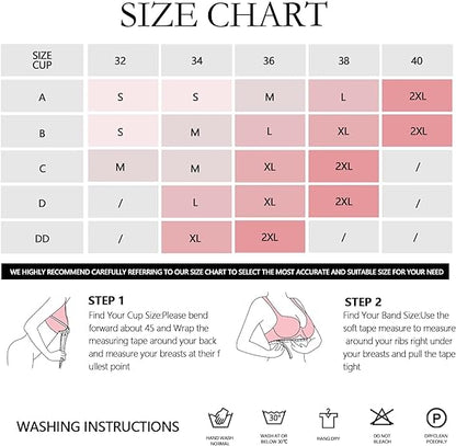 Flawless Full-Coverage Push Up No Underwire Bra