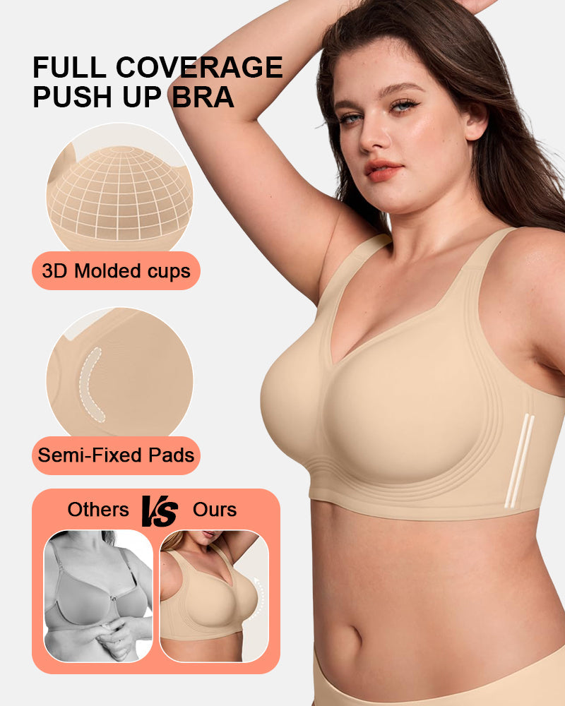 Jelly Bra Plus Size Supportive Seamless Bras