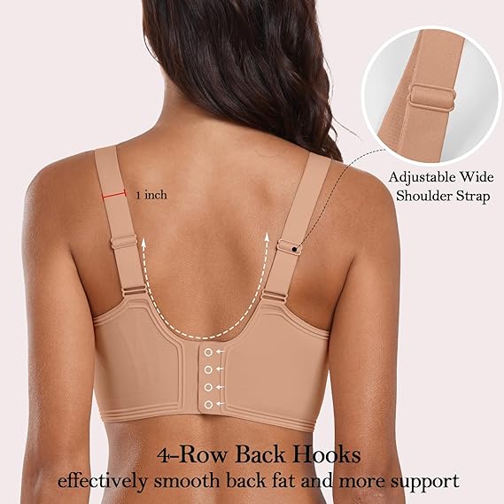 Flawless Full-Coverage Push Up No Underwire Bra