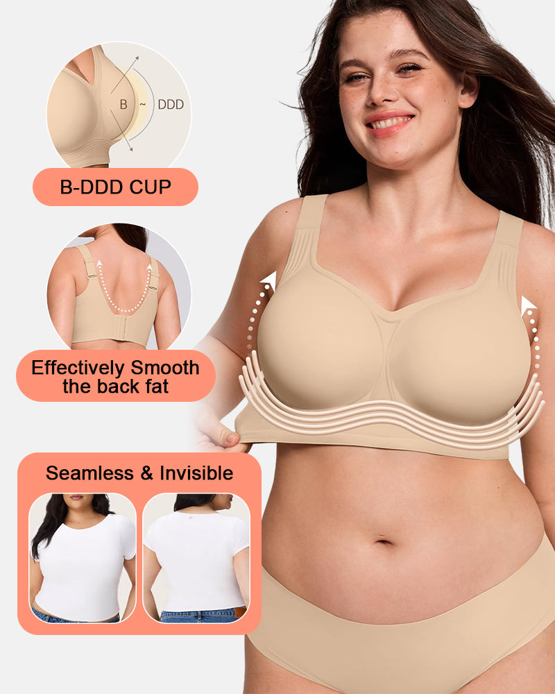Jelly Bra Plus Size Supportive Seamless Bras