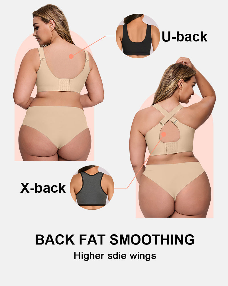 Jelly Bra Plus Size Supportive Seamless Bras