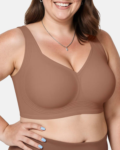 Jelly Bra Plus Size Supportive Seamless Bras