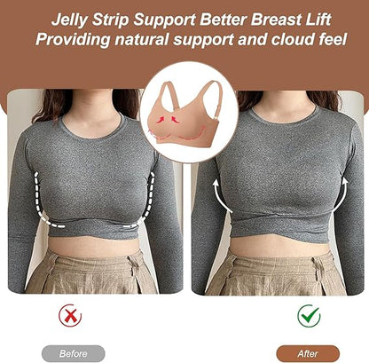 Flawless Full-Coverage Push Up No Underwire Bra