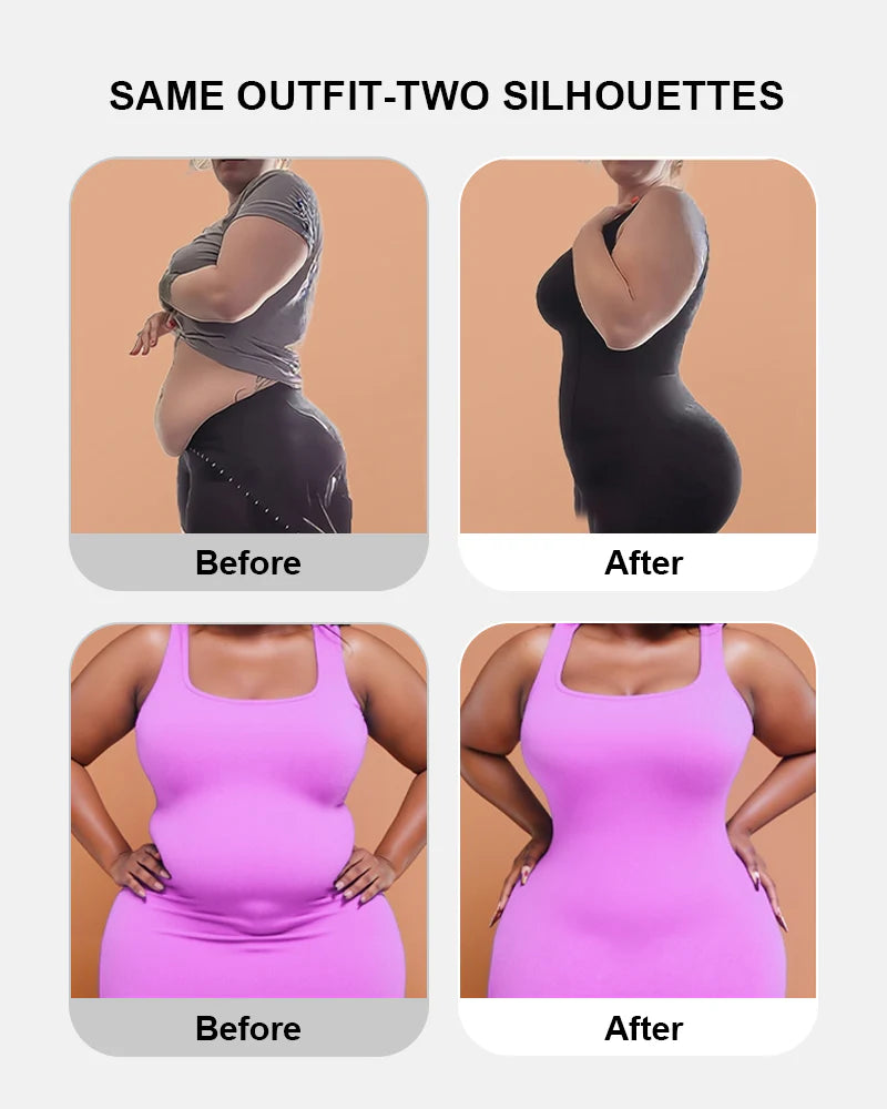 Double Compression Colombian Postpartum Full Body Faja - Medical-Grade