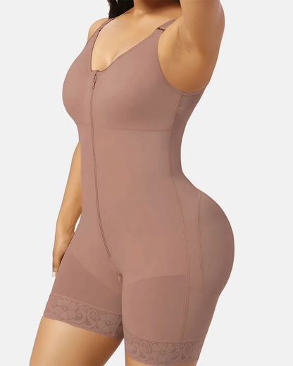 Colombian Tummy Control Postpartum Full Body Faja – Medical-Grade
