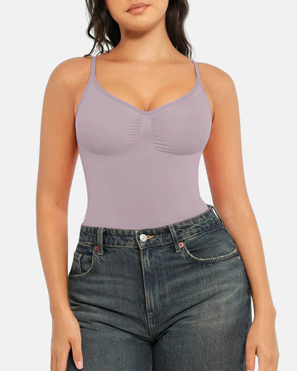 Tummy Control Seamless Thong Bodysuit