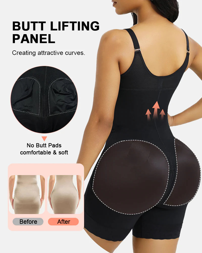 Colombian Tummy Control Postpartum Full Body Faja – Medical-Grade