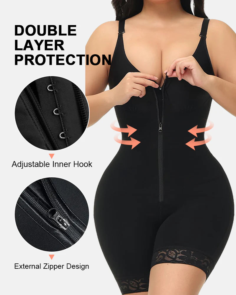 Colombian Tummy Control Postpartum Full Body Faja – Medical-Grade