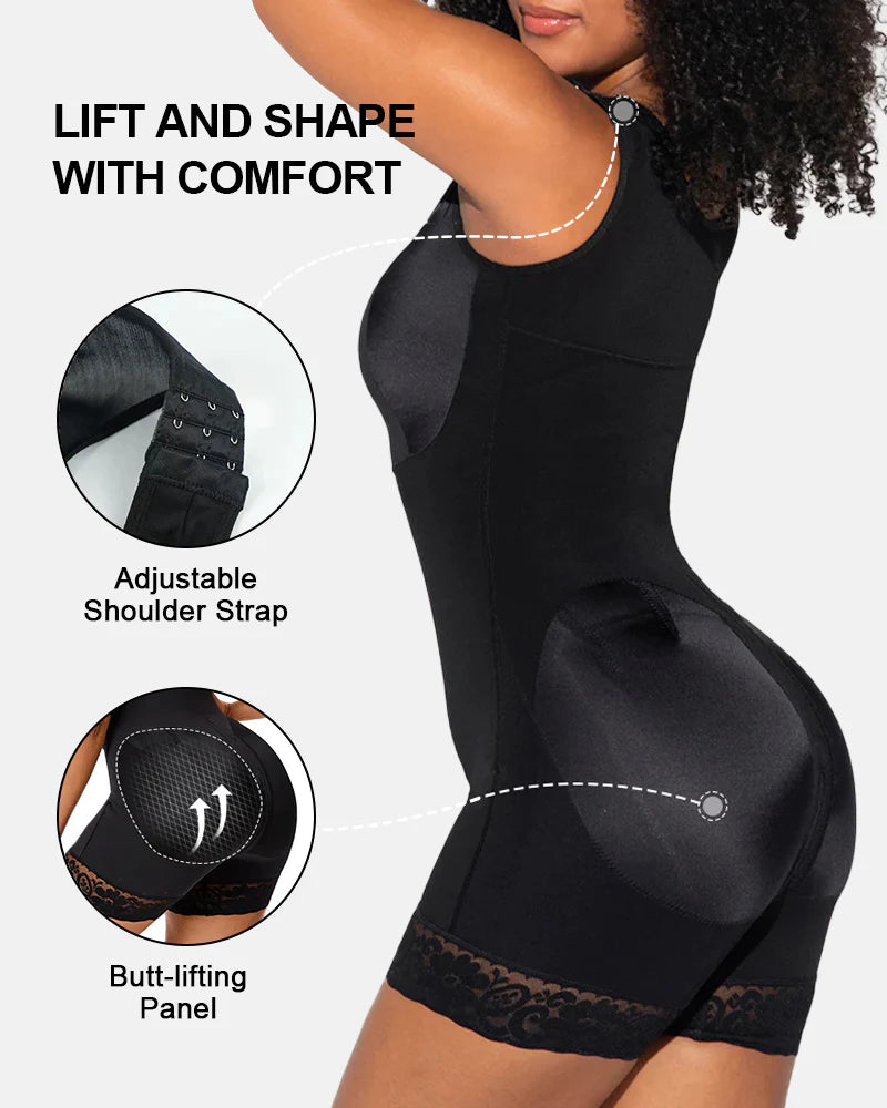 Double Compression Colombian Postpartum Full Body Faja - Medical-Grade