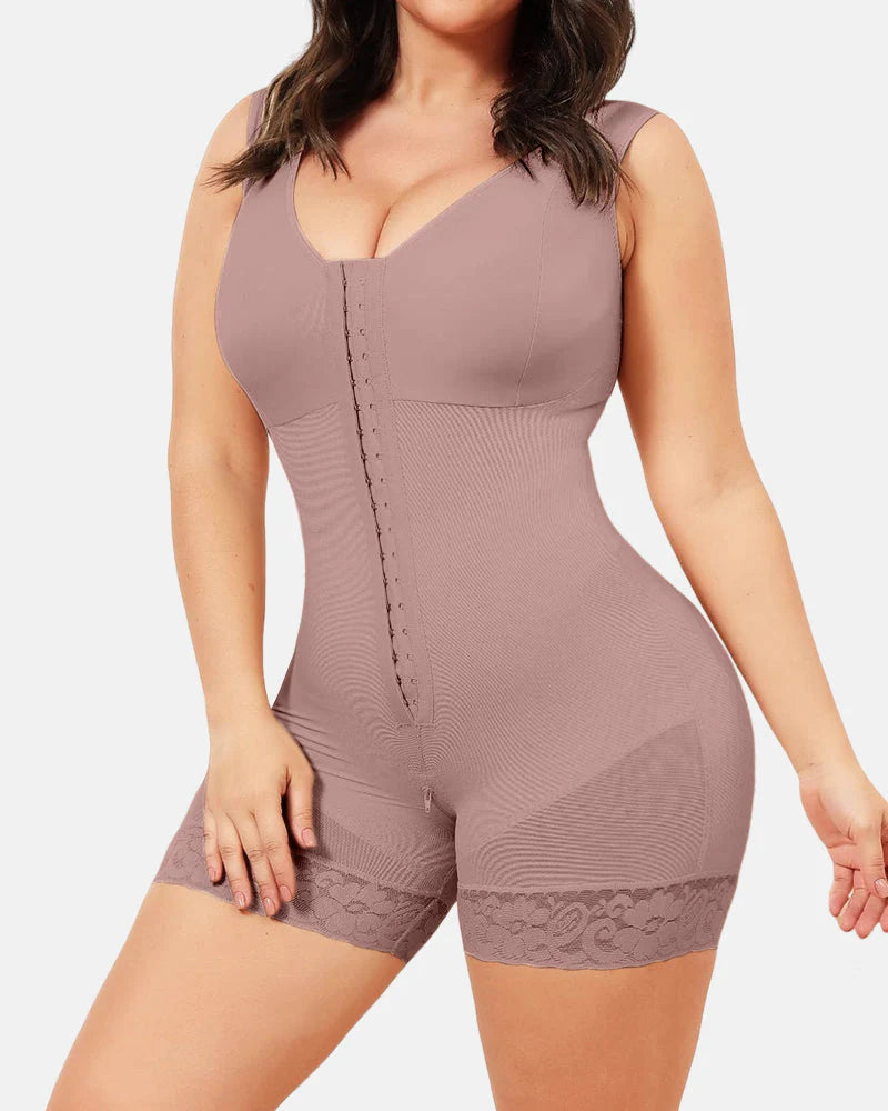 Colombian Tummy Control Postpartum Full Body Faja – Medical-Grade
