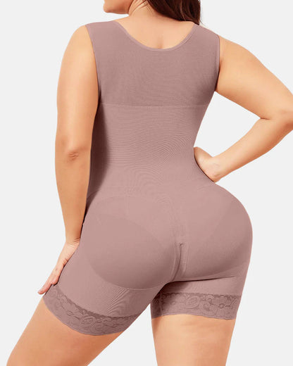 Colombian Tummy Control Postpartum Full Body Faja – Medical-Grade