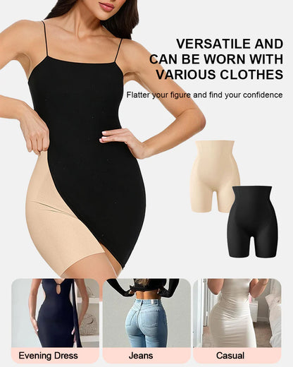 Breathable High Waisted Tummy Control Shapewear Butt Lifting Seamless Shorts