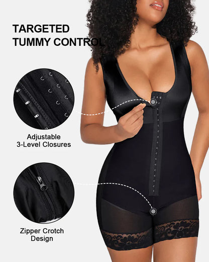 Double Compression Colombian Postpartum Full Body Faja - Medical-Grade