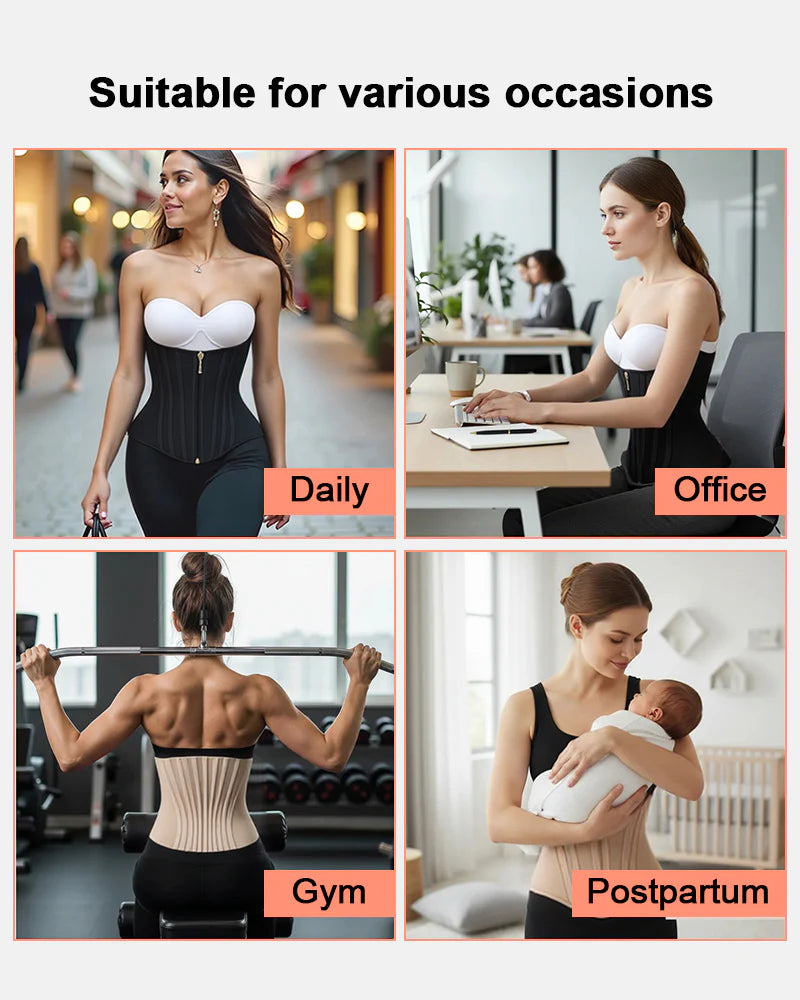 High Compression Waist Trainer for Tummy and Waist Control