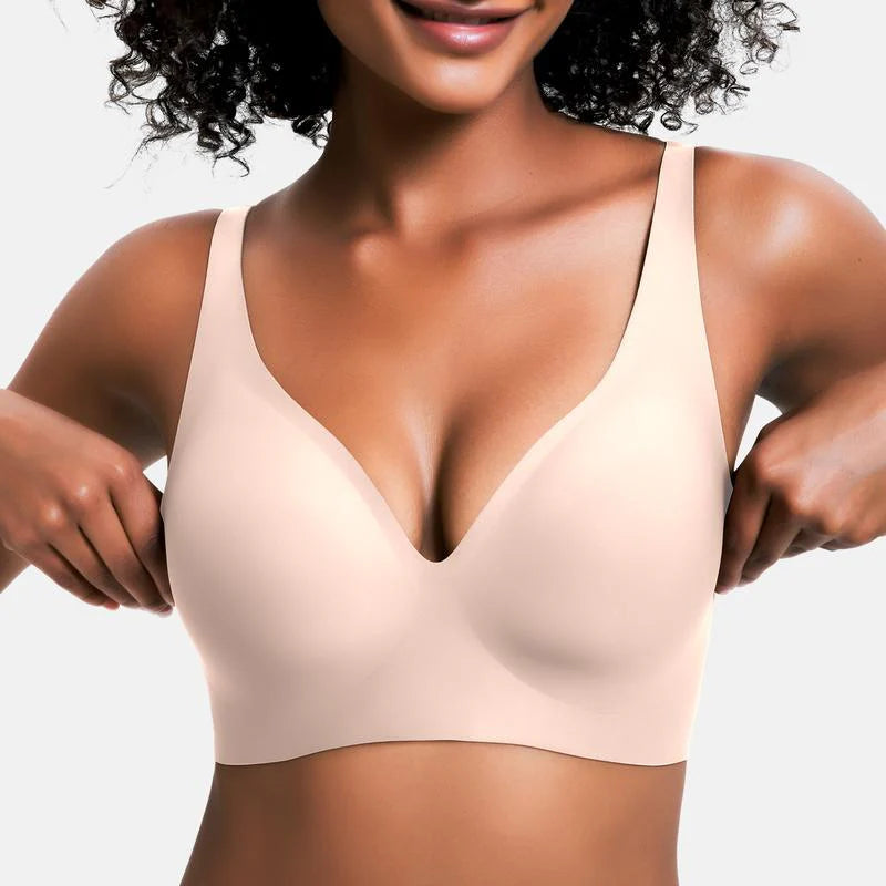 Cloud Jelly V-Neck Wireless Bra